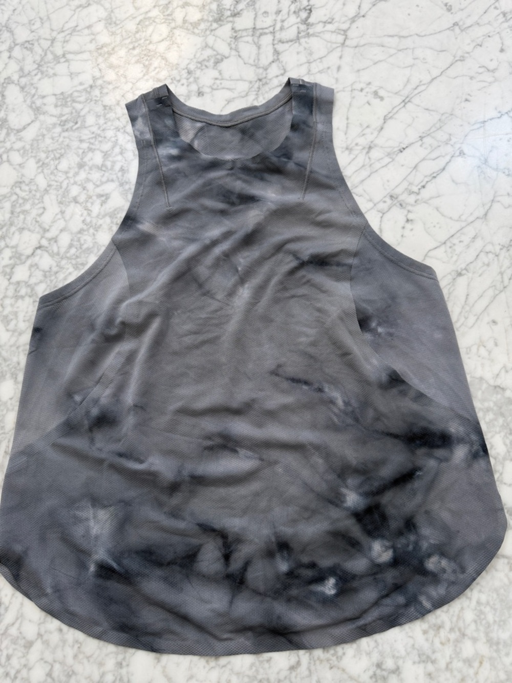 lululemon athletica Women's Gray Marble Performance Tank